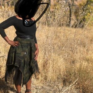 Unique camo skirt